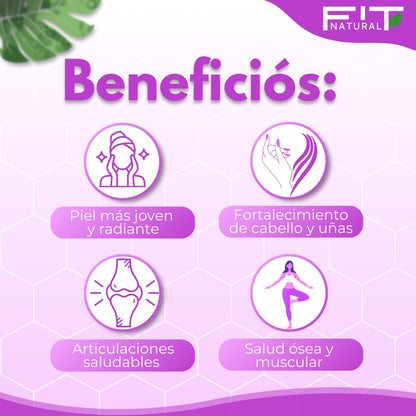 Combo x3 Colágeno Hidrólizado Beauty® | Con Resveratrol, Biotina y Vitamina C.