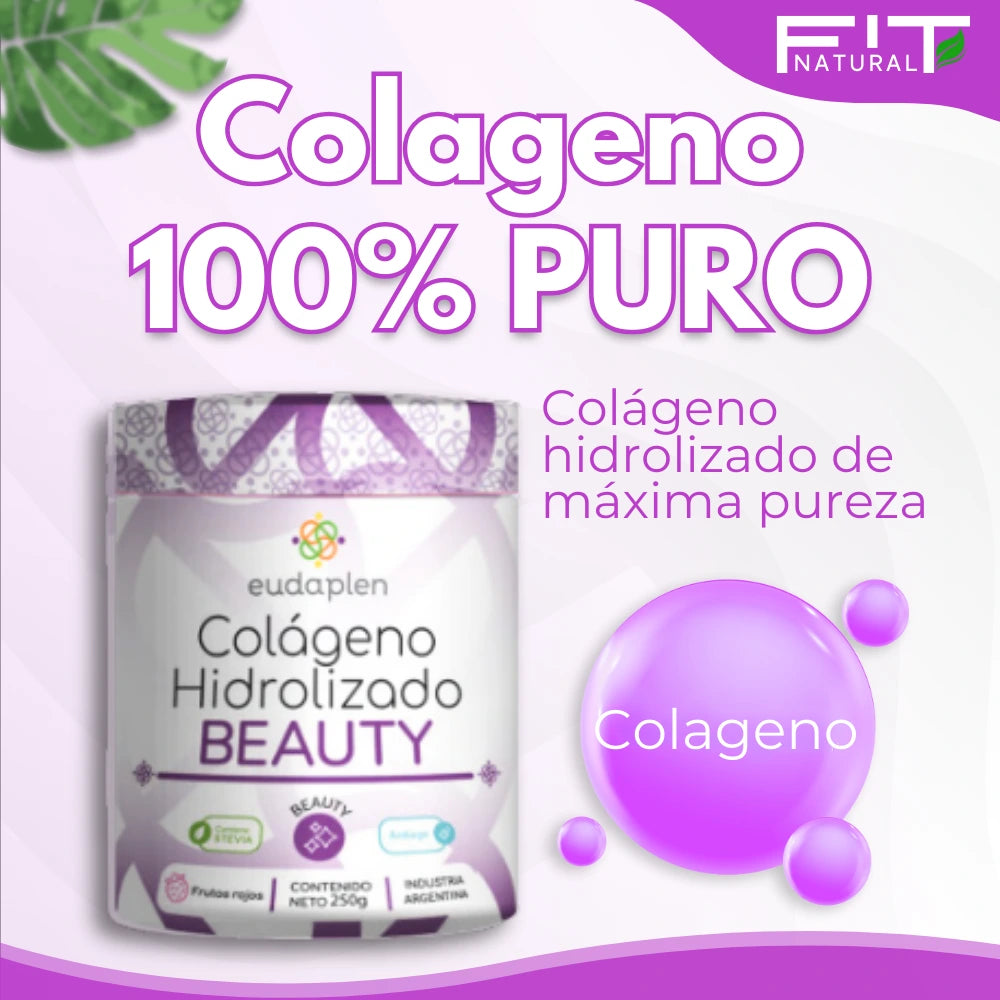 Combo x3 Colágeno Hidrólizado Beauty® | Con Resveratrol, Biotina y Vitamina C.