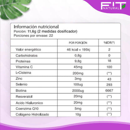 Combo x3 Colágeno Hidrólizado Beauty® | Con Resveratrol, Biotina y Vitamina C.