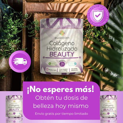 Combo x3 Colágeno Hidrólizado Beauty® | Con Resveratrol, Biotina y Vitamina C.